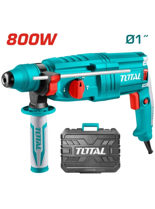 TALADRO ROTOMARTILLO SDS-PLUS 800W 2.5J UTH308268 TOTAL