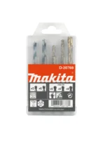 BROCAS HSS PUNTA HEXAGONAL 14 PARA METAL Y MADERA 5 PIEZAS D-20769 MAKITA