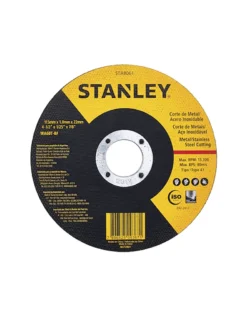 DISCO ABRASIVO CORTE METAL T.1 4,12 X 1mm STANLEY STA8061