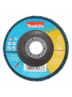 DISCO FLAP ZIRCONIO 4.12 GRANO 60 D-63753 MAKITA