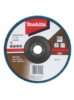 DISCO FLAP ZIRCONIO 7" GRANO 80 D-63840 MAKITA