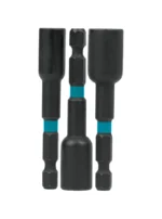 JUEGO 3 PIEZAS PUNTAS MAGNÉTICAS DE IMPACTO AUTOPERFORANTE A-97689 MAKITA