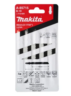 SET DE SIERRAS PARA CALADORA 90mm 5 PIEZAS A-85715 MAKITA