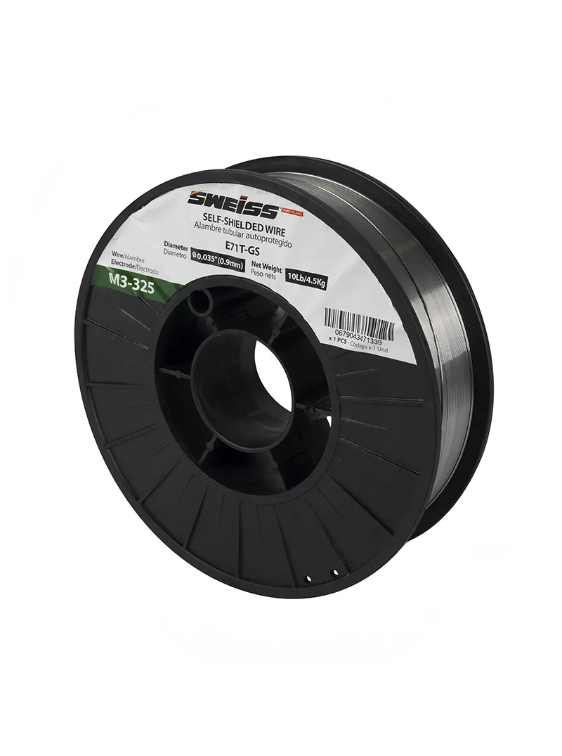 SOLDADURA MIG 035mm X 5 KL AUTOPROTEGIDA E71T-GS M3-325 SWEISS (3) SOLDADURA MIG 035mm X 5 KL AUTOPROTEGIDA E71T-GS M3-325 SWEISS