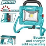 LÁMPARA INALÁMBRICA LED 1800 LÚMENES 20V TWLI2025 TOTAL TOOLS