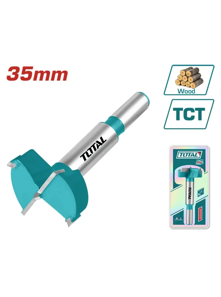 BROCA FOSNER PARA BISAGRA DE 35mm TAC180351 TOTAL TOOLS