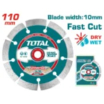 DISCO DIAMANTADO SEGMENTADO 4.3/8" TAC2111103 TOTAL TOOLS