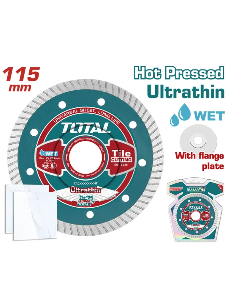 DISCO DE DIAMANTE TURBO 4.1/2" TAC2131151HT TOTAL TOOLS