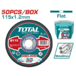 Discos de corte abrasivos de 4.1/2" TAC22111550 Total Tools