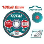 DISCO ABRASIVO DESBASTE 7" X 1/4" TAC2231801 TOTAL TOOLS