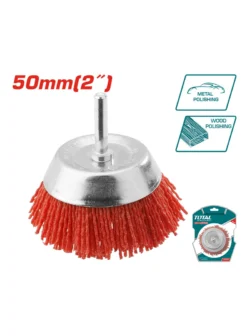 GRATA NYLON COPA 2" 1/4" PARA TALADRO TAC33025 TOTAL TOOLS