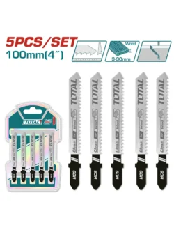 SET 5 SIERRA DE CALADORA PARA MADERA TAC51101B TOTAL TOOLS