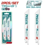 JUEGO DE 2 SIERRAS PARA SIERRASABLE TAC52922EF TOTAL TOOLS