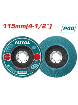 DISCO FLAP EN ZIRCONIO DE 4.1/2" X 7/8" TAC641151 TOTAL