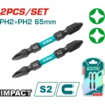 PUNTAS ESTRELLA DOBLE NO. 2 X 2" TACIM72PH265 TOTAL TOOLS