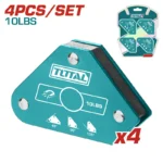 SET 4 ESCUADRAS MAGNÉTICAS PARA SOLDAR TAMWH4001 TOTAL