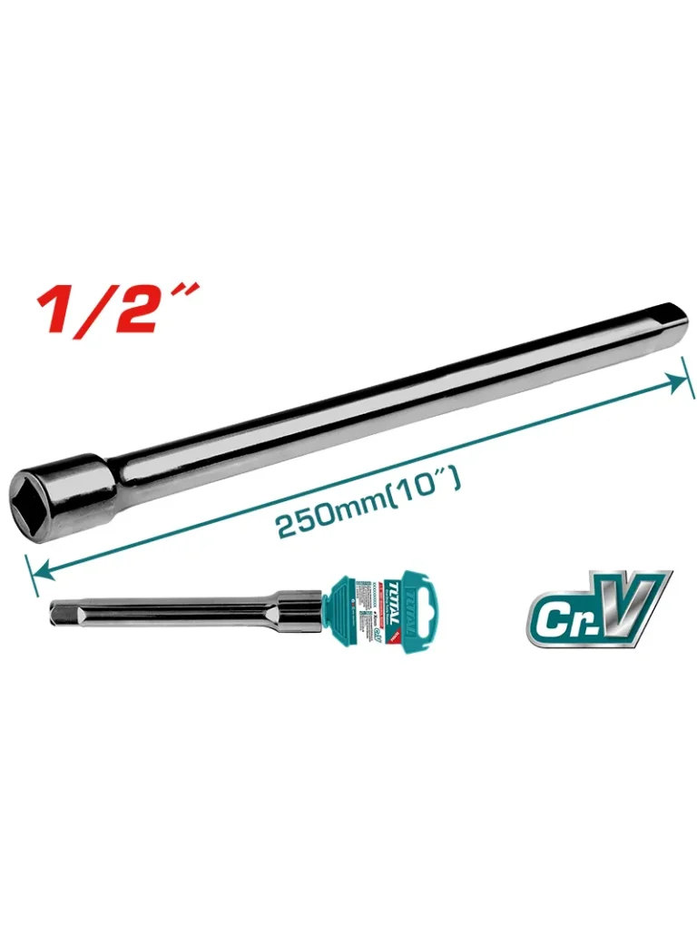 EXTENSIÓN PARA COPAS DE 1/2" X 10" THEB12101 TOTAL TOOLS