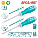JUEGO DESTORNILLADORES PALA Y ESTRELLA THGSS2206 TOTAL TOOLS