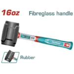MARTILLO CAUCHO MANGO FIBRA THRUH6816 TOTAL TOOLS