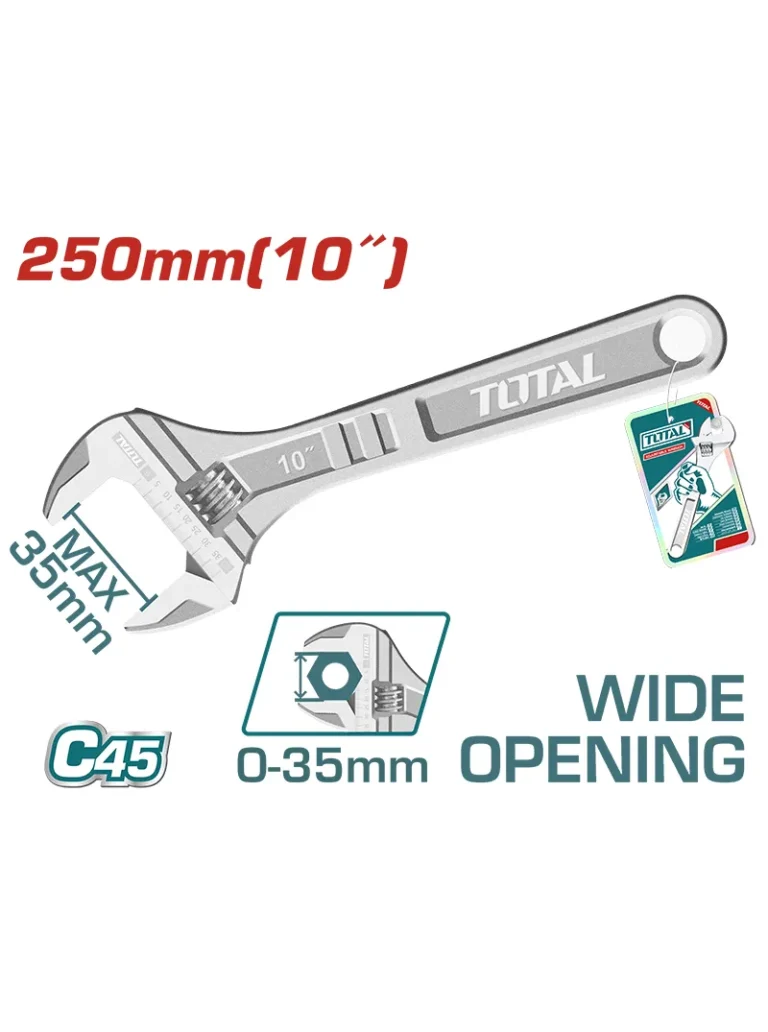 LLAVE EXPANSIVA PICOLORO 10" THT1010103 TOTAL TOOLS