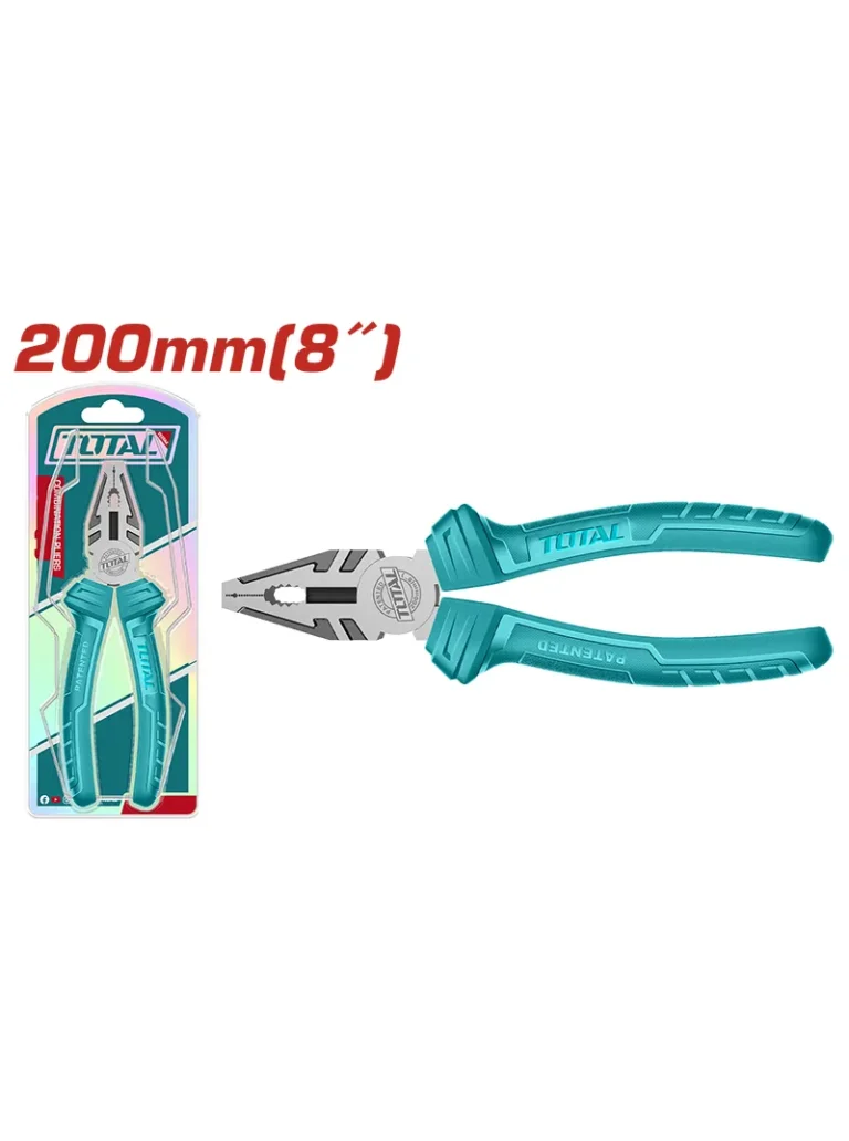 ALICATE DE 8" UNIVERSAL PARA ELECTRICISTA THT110812 TOTAL