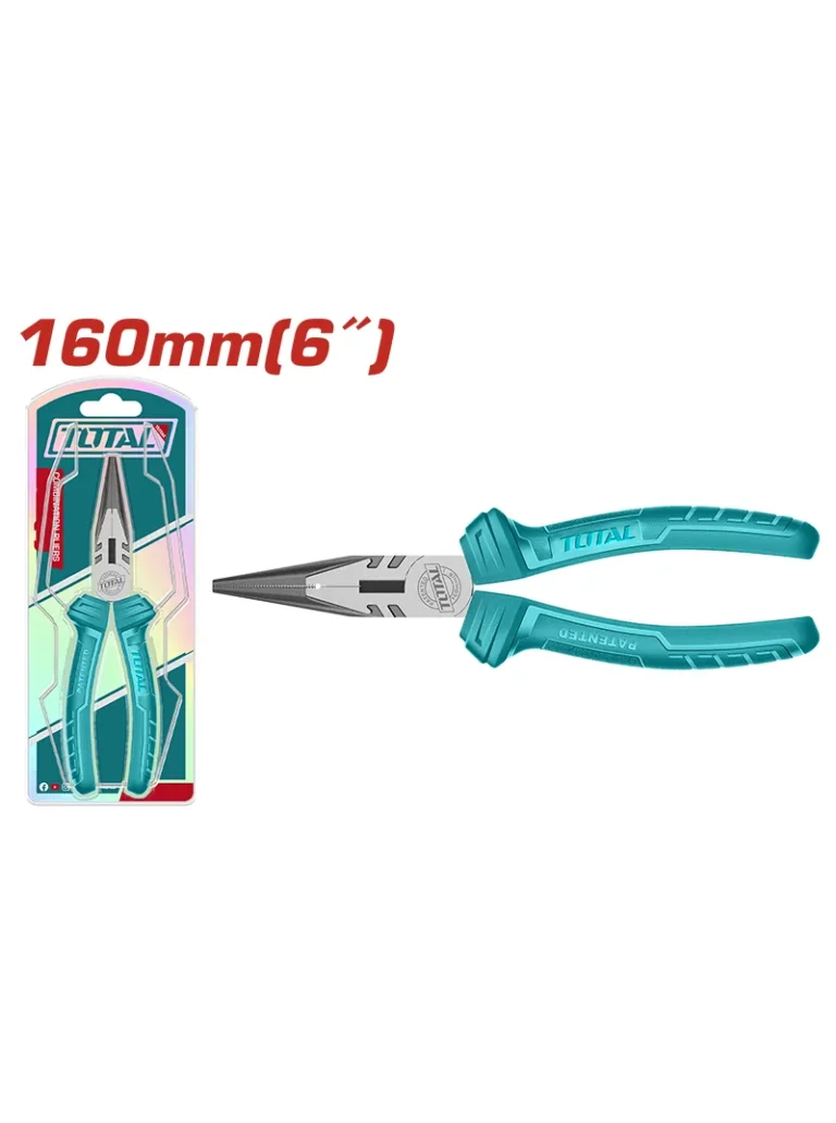ALICATE PINZA DE PUNTA DE 6" THT120612 TOTAL TOOLS