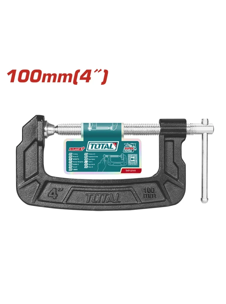 PRENSA EN C 4" THT13141 TOTAL TOOLS