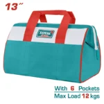 MOCHILA PORTA HERRAMIENTAS DE 13" THT261325 TOTAL TOOLS