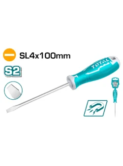 DESTORNILLADOR PALA DE 5/32" X 4" THT264100 TOTAL TOOLS