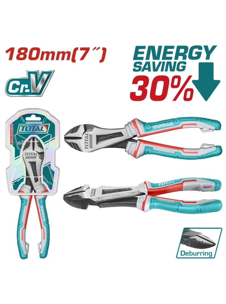 ALICATE CORTAFRIO LATERAL DE 7" THT27716S TOTAL TOOLS