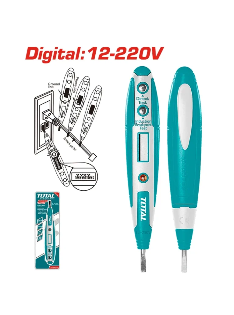 DESTORNILLAD TESTER TIPO LAPIZ THT292201 TOTAL TOOLS