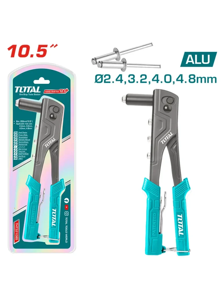 REMACHADORA POP MANUAL 3/32" A 3/16" THT32108S TOTAL TOOLS