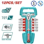JUEGO DE LLAVES COPA DE 3/8" 8 A 19mm THT381121 TOTAL TOOLS