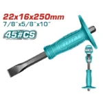 CINCEL PLANO CON PROTECTOR 5/8" X 10" THT4211026 TOTAL TOOLS