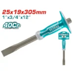 CINCEL PLANO CON PROTECTOR 1" X 12" THT4411219 TOTAL TOOLS