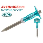 CINCEL AGUDO CON PROTECTOR 3/4" X 12" THT4421219 TOTAL TOOLS