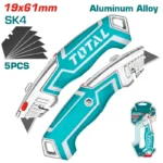 NAVAJA BISTURÍ CON 5 CUCHILLAS THT5116118 TOTAL TOOLS