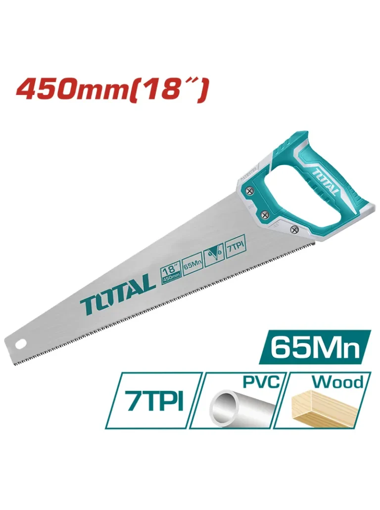 SERRUCHO DE MANO DE 22" THT55226 TOTAL TOOLS