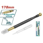 CORTA VIDRIO CON MANGO DE METAL THT561781 TOTAL TOOLS
