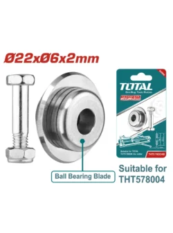 RODAJA EN TUNGSTENO PARA CORTABALDOSA DE 800 MM THT578004B TOTAL TOOLS