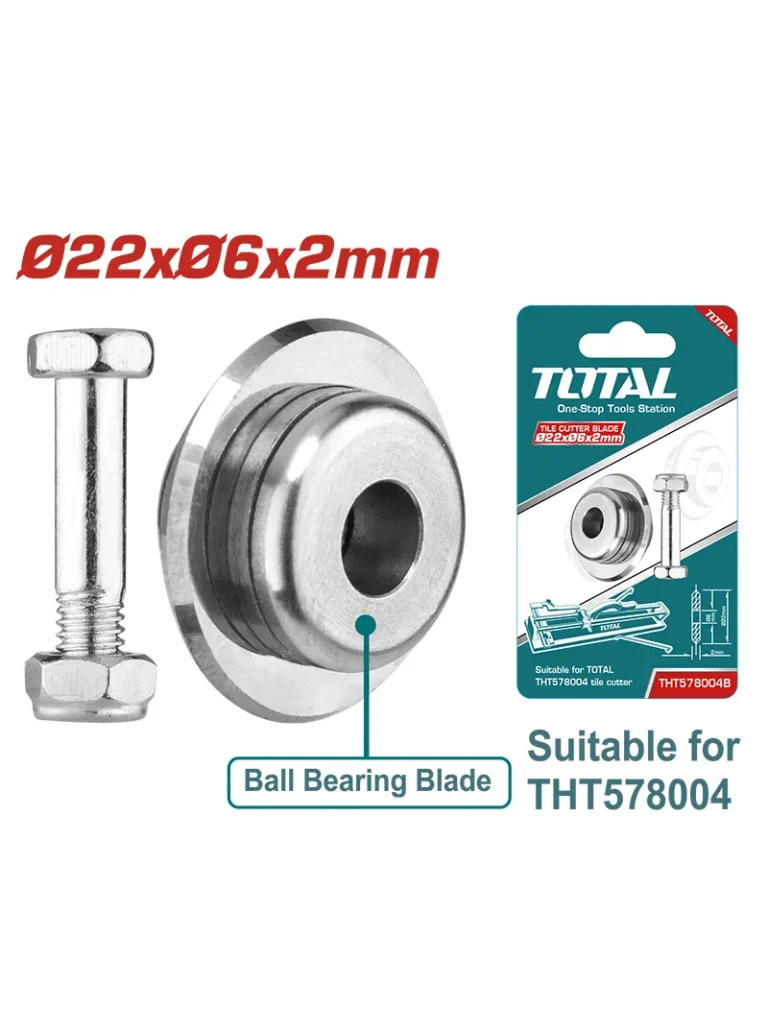 RODAJA EN TUNGSTENO PARA CORTABALDOSA DE 800 MM THT578004B TOTAL TOOLS