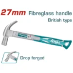 MARTILLO DE UÑA MANGO FIBRA DE 27mm THT73227 TOTAL TOOLS