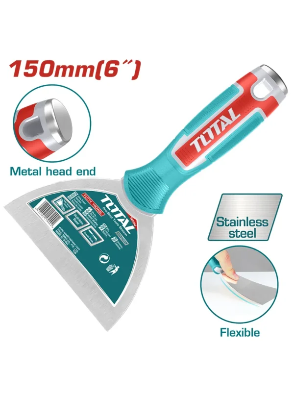 ESPATULA INDUSTRIAL DE 150mm 6" THT831506 TOTAL TOOLS