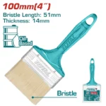 BROCHA DE CERDA DE 4" INDUSTRIAL THT845046 TOTAL TOOLS