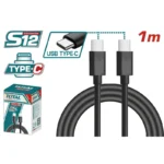 CABLE PARA RECARGAR USB TIPO C TO USB C TIUCC02 TOTAL TOOLS