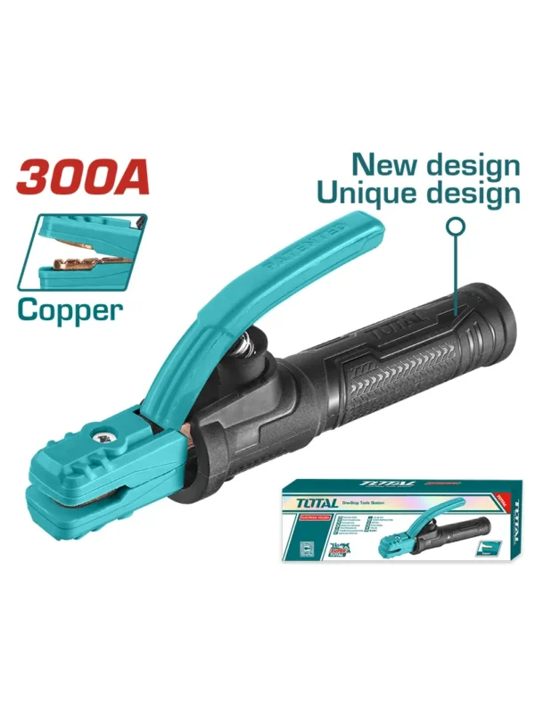 PORTAELECTRODO PARA SOLDAR DE 300 AMP TWAH3006 TOTAL TOOLS