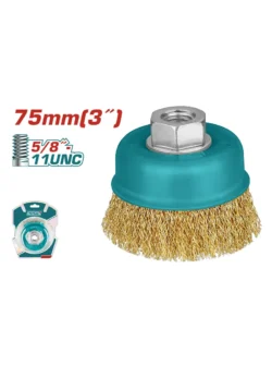 GRATA COPA MECHA LIZA 3" X 5/8" UTAC31031 TOTAL TOOLS