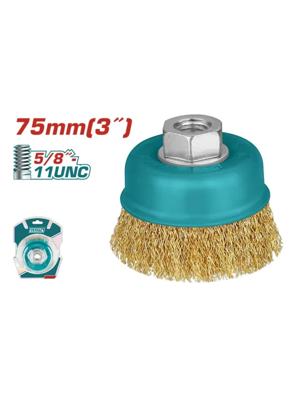 GRATA COPA MECHA LIZA 3" X 5/8" UTAC31031 TOTAL TOOLS