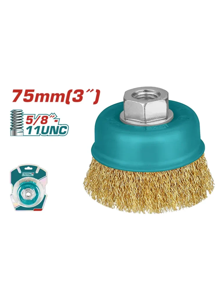 GRATA COPA MECHA LIZA 3" X 5/8" UTAC31031 TOTAL TOOLS