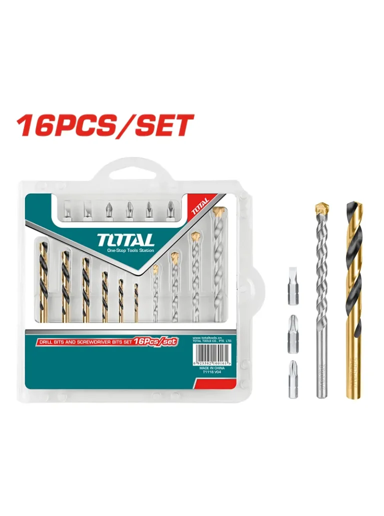 JUEGO DE BROCAS Y PUNTAS DE 3/16" A 5/16" UTACSD3165 TOTAL
